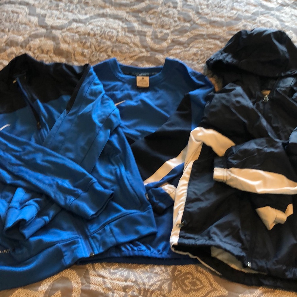 Nike Dri-fit Boys M Soccer Top Jacket windbreaker